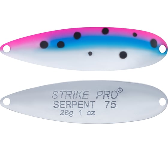 Блесна Strike Pro Serpent Treble 75H ST-010B2#A93E-CP