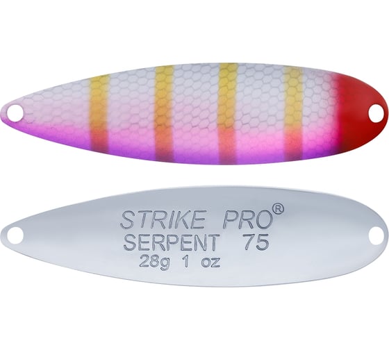 Блесна Strike Pro Serpent Treble 75H ST-010B2#A166E-CP 1