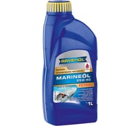 Моторное масло RAVENOL Marineoil PETROL SAE 25W-40 synthetic, 1 л new 1162115-001-01-999
