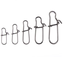 Набор карабинов-застежек FISHING 10шт, №00, №0, №1, №2, №3 148-074