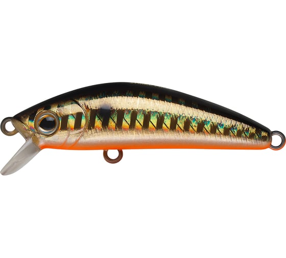 Воблер Strike Pro Mustang Minnow 60 цвет: 613-713 Black Back Smoked OB MG-002A#613-713 1