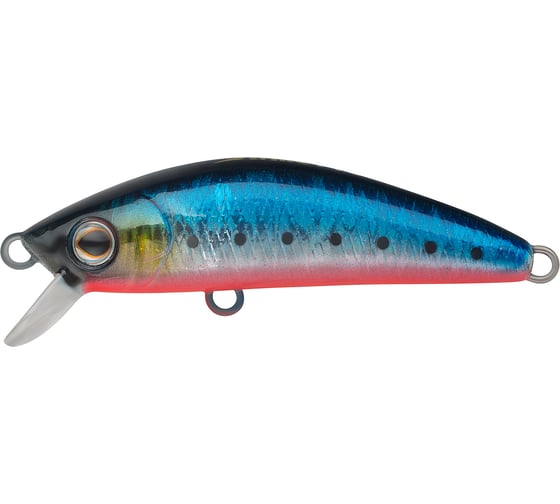 Воблер Strike Pro Mustang Minnow 60 цвет: A234-SBO-LU Blue Back Silver OB Fluo MG-002A#A234-SBO