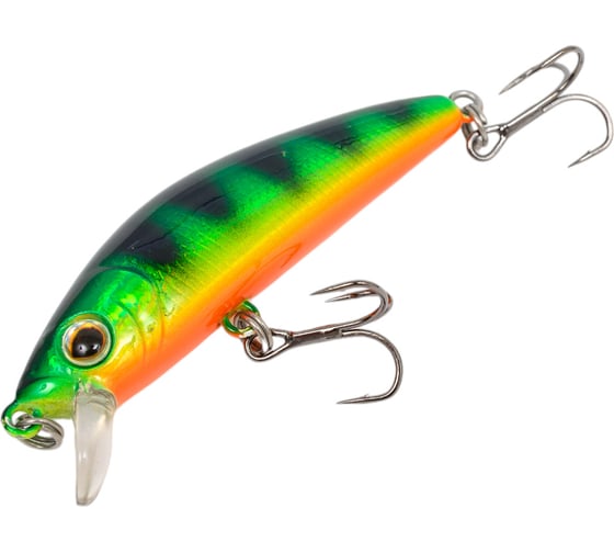 Воблер Strike Pro Mustang Minnow 60 цвет: A45T Natural Perch MG-002A#A45T