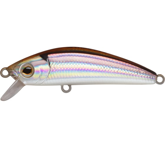 Воблер Strike Pro Mustang Minnow 60 цвет: A53-EP Silver Smelt UV MG-002A#A53-EP 1
