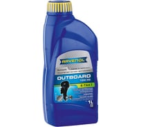 Моторное масло RAVENOL для 4-T лодочных моторов Outboardoel 4T SAE 10W-40, 1л new 1153204-001-01-999