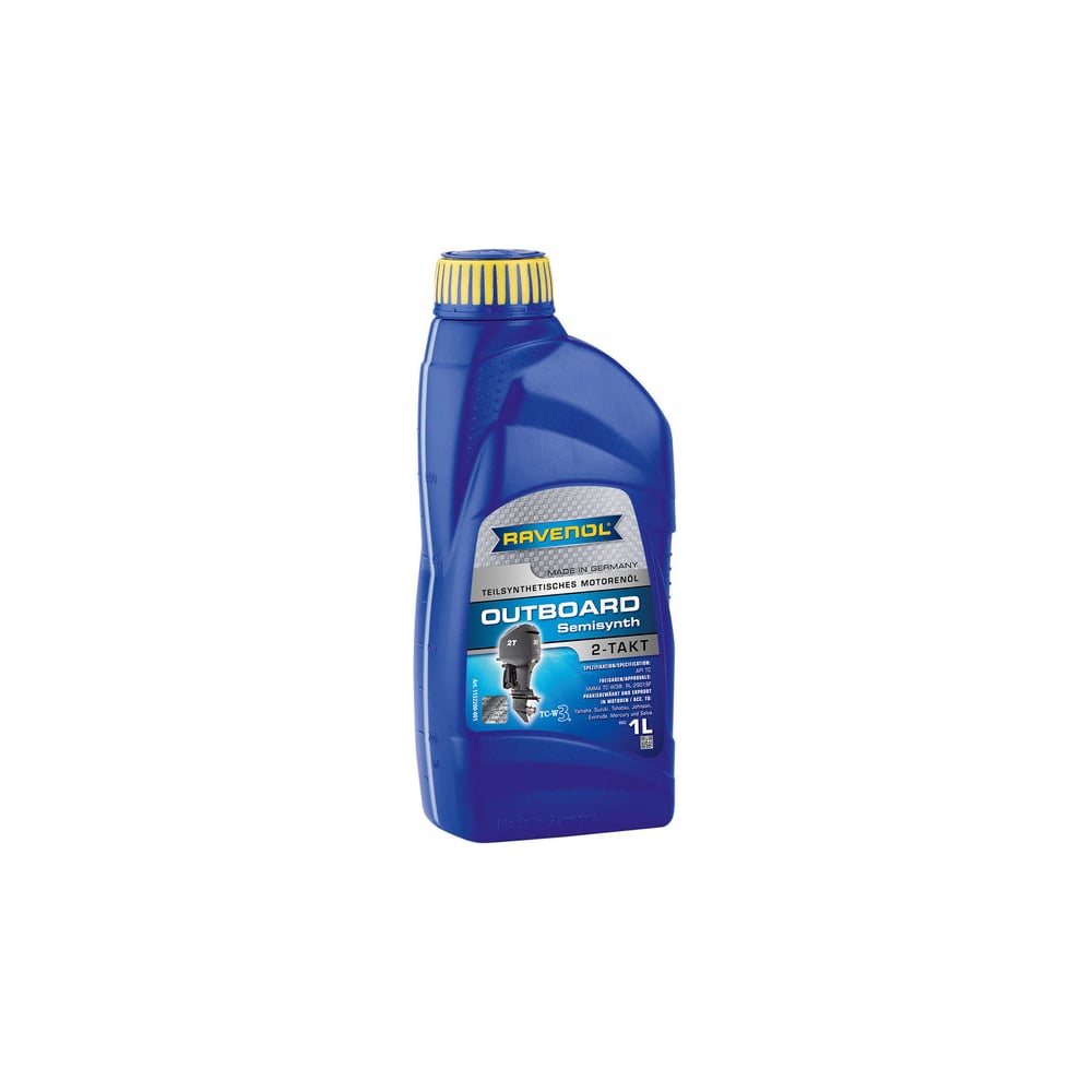 Моторное масло RAVENOL для 2Т лодочных моторов Outboardoel 2T teilsynth ...