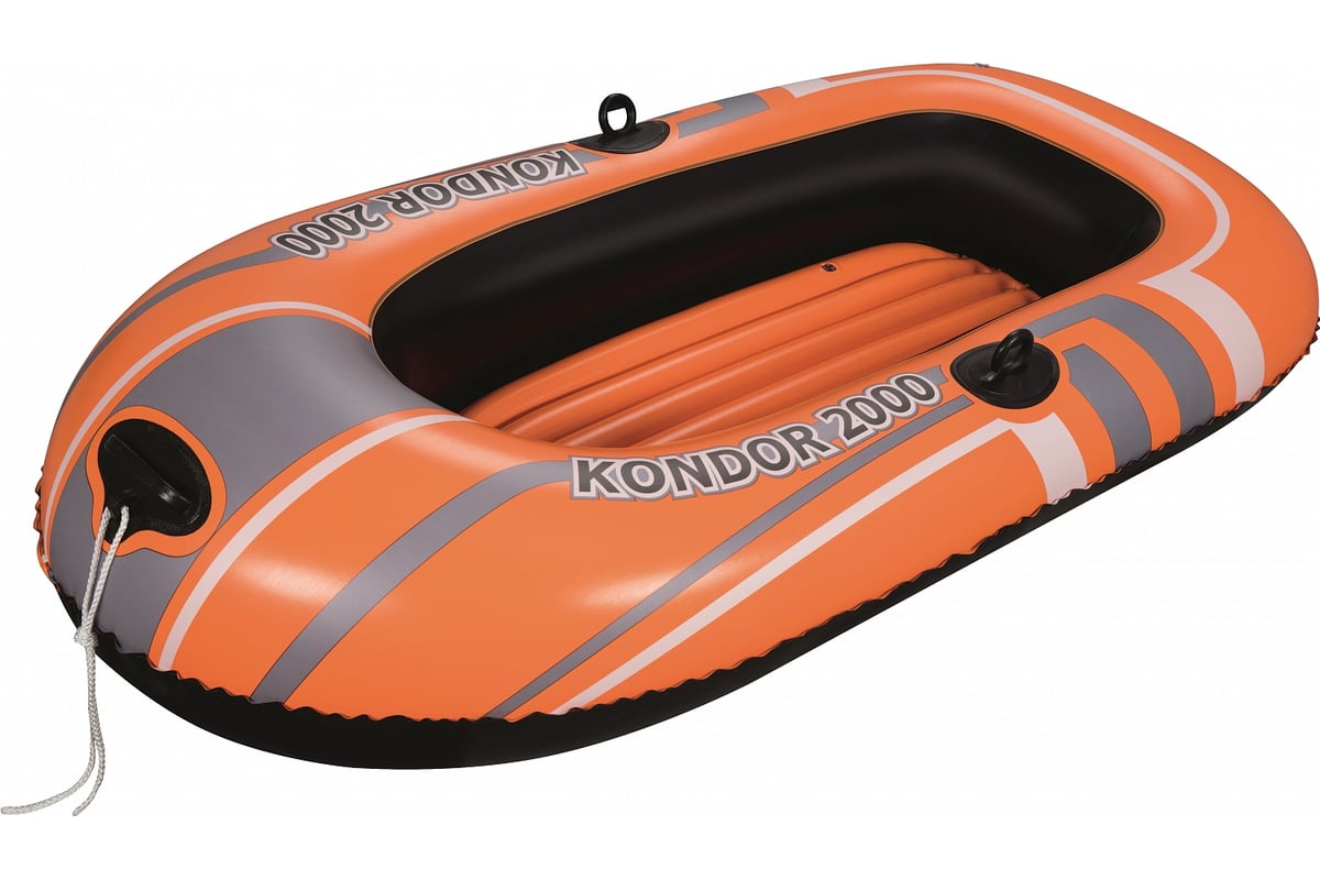 Надувная лодка Bestway Hydro-Force Raft188х98 см, без весел 61100 BW -  выгодная цена, отзывы, характеристики, фото - купить в Москве и РФ