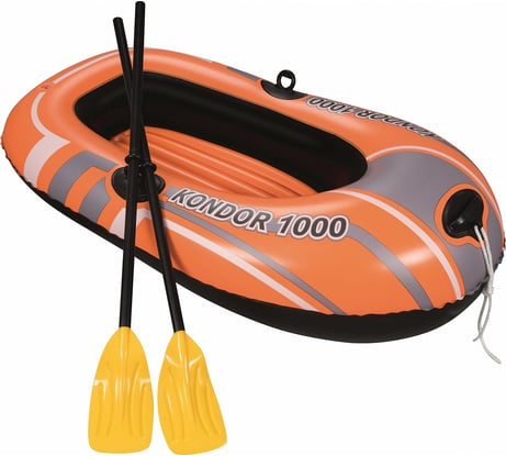 Надувная лодка Bestway Hydro-Force Raft 155х93 см, с вёслами 61078 BW
