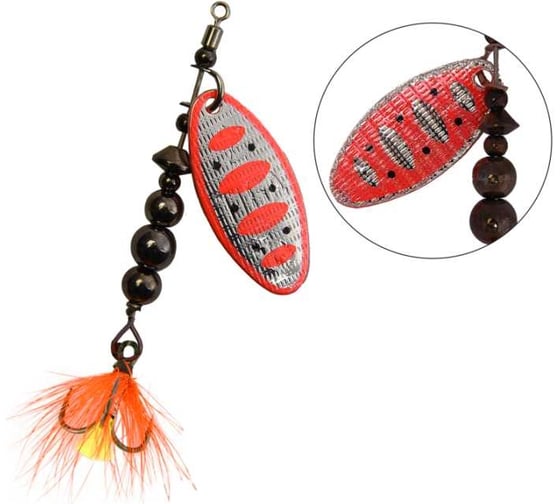 Вращающаяся блесна LureMax Tiga 5гр, 010 LSPT2FL-010 1