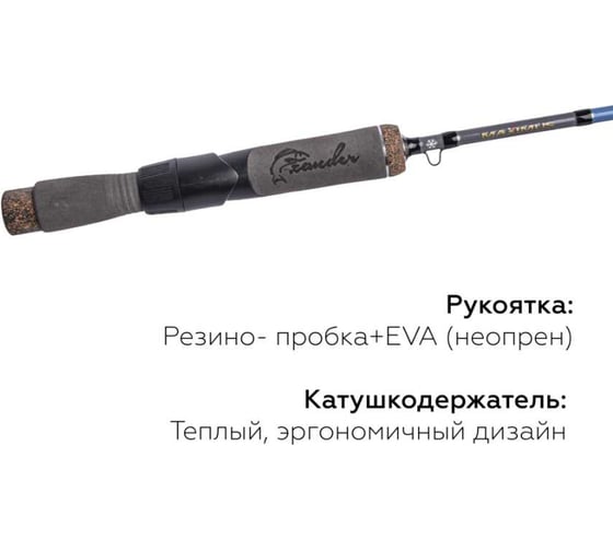 Зимняя удочка Maximus LONG HAND 382H ZANDER 0.95м, до 50гр MIRLHZ382H