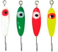 Мормышка с флексом ECOPRO №10K Лодочка 2Ф с ушком, 100 шт. EMLFL10K100