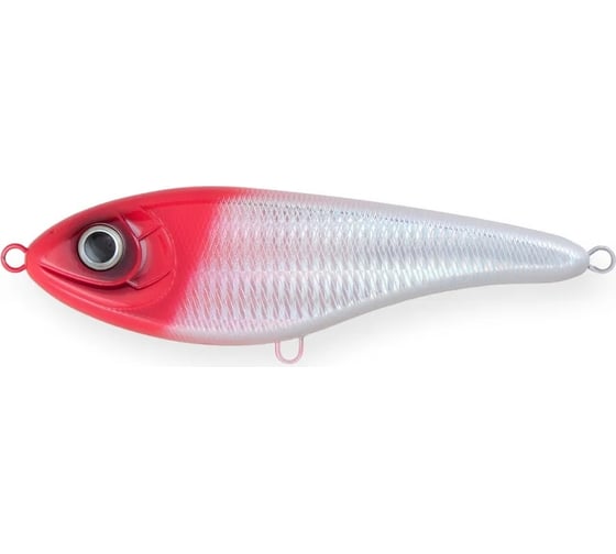 Воблер Strike Pro Джеркбейт Baby Buster, цвет: 022PPP-713 Redhead Silver EG-050#022PPP-713 1
