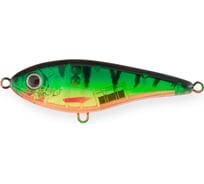 Воблер Strike Pro Джеркбейт Baby Buster, цвет: A102G Transparent Perch EG-050#A102G