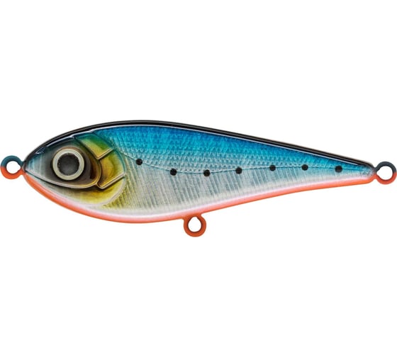 Воблер Strike Pro Джеркбейт Baby Buster, цвет: A234-SBO-LU Blue Back Silver OB Fluo, (EG-050#A234-SB EG-050#A234-SBO