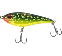 Воблер Strike Pro Джеркбейт Baby Buster, цвет: C202F Hot Pike EG-050#C202F
