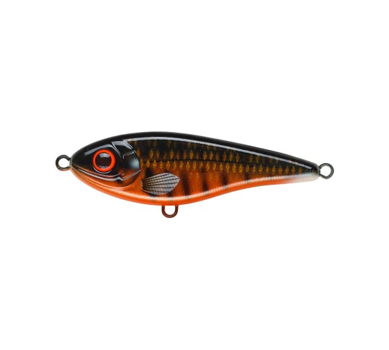 Воблер Strike Pro Джеркбейт Baby Buster, цвет: C383F Pumpkin Perch EG-050#C383F 1