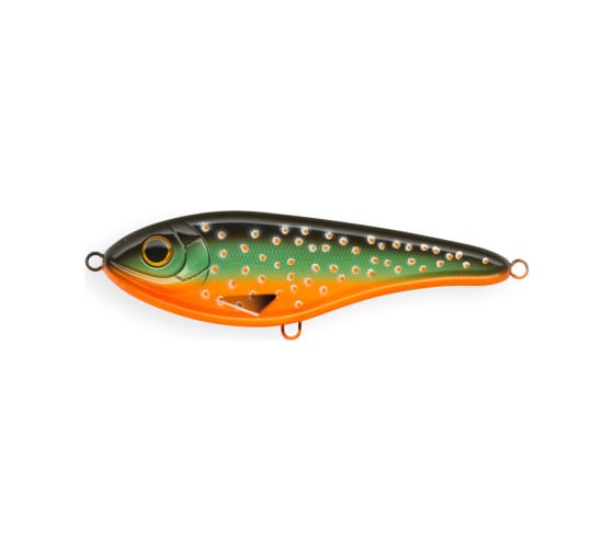 Воблер Strike Pro Джеркбейт Baby Buster, цвет: C277F Char EG-050#C277F
