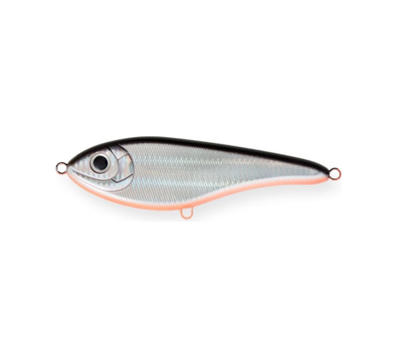 Воблер Strike Pro Джеркбейт Baby Buster, цвет: A70-713 Black Silver OB EG-050#A70-713