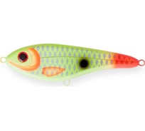 Воблер Strike Pro Джеркбейт Baby Buster, цвет: C480F Lemon With Red Tail EG-050#C480F