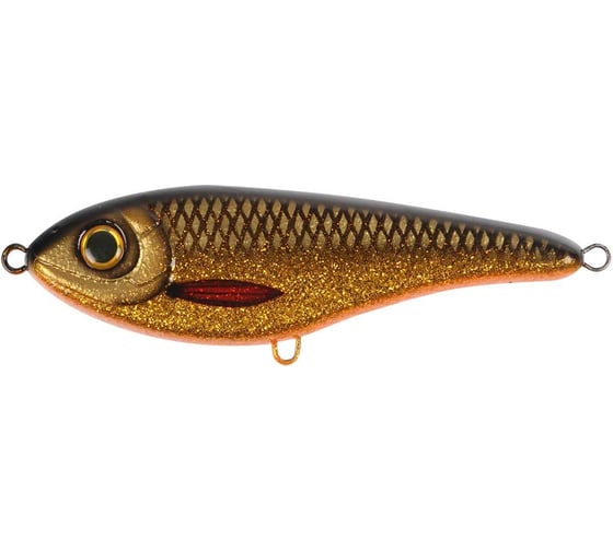 Воблер Strike Pro Джеркбейт Baby Buster, цвет: C768 Golden Roach EG-050#C768 1