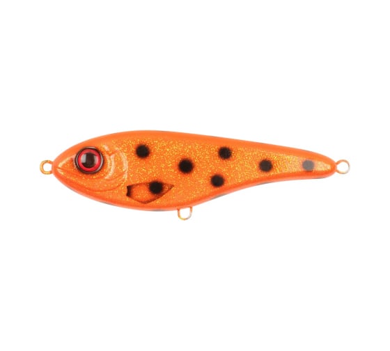 Воблер Strike Pro Джеркбейт Baby Buster, цвет: C662 Hot Orange Bandit EG-050#C662F