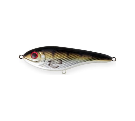 Воблер Strike Pro Джеркбейт Baby Buster, цвет: C606E Metallic Perch EG-050#C606E 1