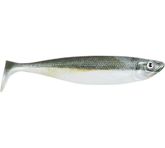 Силиконовая приманка Strike Pro Tumbler Shad 13, цвет: Alcatraz, 6 шт. SPT-13#001