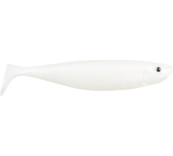 Силиконовая приманка Strike Pro Tumbler Shad 13, цвет: Albino Pearl, 6 шт. SPT-13#007 1