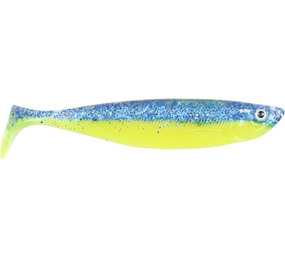 Силиконовая приманка Strike Pro Tumbler Shad 13, цвет: Zander Queen, 6 шт. SPT-13#008