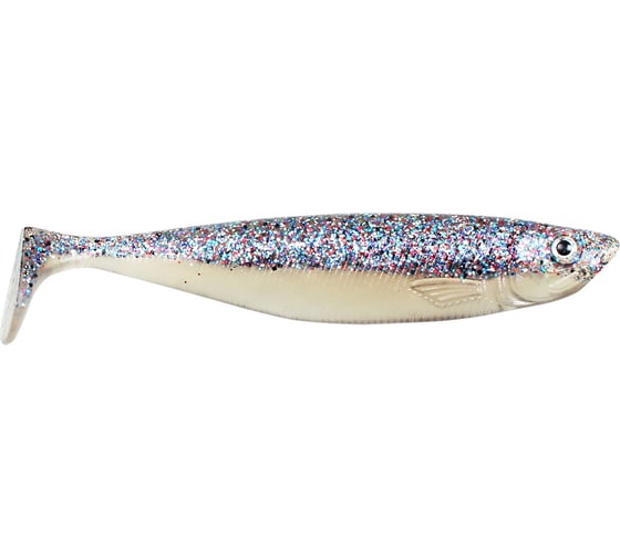 Силиконовая приманка Strike Pro Tumbler Shad 13, цвет: Piranha, 6 шт. SPT-13#010