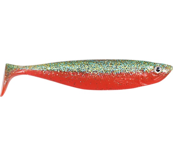 Силиконовая приманка Strike Pro Tumbler Shad 13, цвет: Carrot, 6 шт. SPT-13#009 1