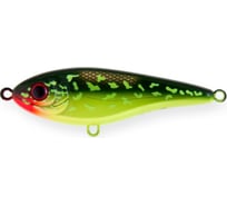 Воблер Strike Pro Джеркбейт Buster Jerk Shallow Runner, цвет: C202F Hot Pike EG-048S#C202F