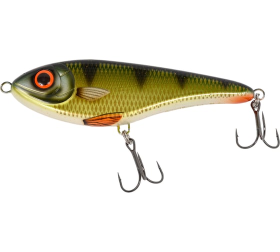 Воблер Strike Pro Джеркбейт Buster Jerk Shallow Runner, цвет: C382F Golden Perch EG-048S#C382F
