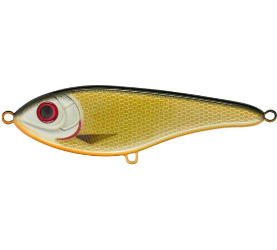 Воблер Strike Pro Джеркбейт Buster Swim, цвет: C041F Shitty Roach EG-228#C041F