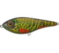 Воблер Strike Pro Джеркбейт Buster Swim, цвет: C755G-UV Green Motoroil Pike UV EG-228#C755G-UV