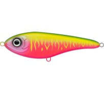 Воблер Strike Pro Джеркбейт Buster Jerk II Shallow Runner, цвет: A230S Watermelon Mat Tiger EG-049 EG-049#A230S