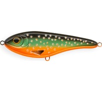 Воблер Strike Pro Джеркбейт Buster Jerk II Shallow Runner, цвет: C277F Char EG-049#C277F