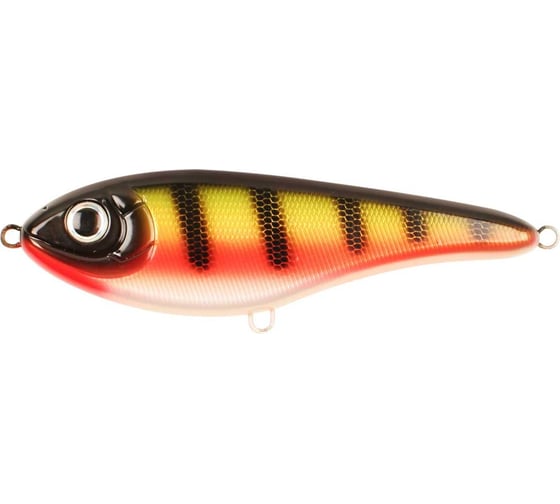 Воблер Strike Pro Джеркбейт Buster Jerk II Shallow Runner, цвет: C659F Bloody Perch EG-049#C659F 1