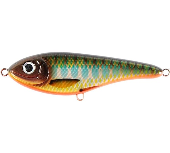 Воблер Strike Pro Джеркбейт Buster Jerk II Shallow Runner, цвет: CWC006 Green EG-049#CWC006 1