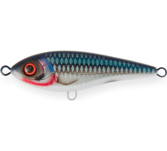 Воблер Strike Pro Джеркбейт Buster Jerk II Shallow Runner, цвет: C501F Herring EG-049#C501F 1