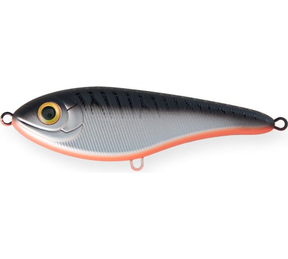 Воблер Strike Pro Джеркбейт Buster Jerk II Shallow Runner, цвет: CA06ES Grey Shadow EG-049#CA06ES 1