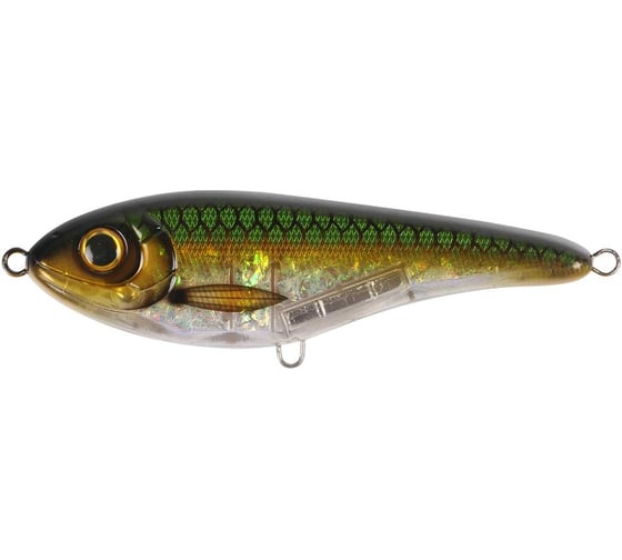 Воблер Strike Pro Джеркбейт Buster Jerk II Shallow Runner, цвет: C766 Emerald Herring  EG-049#C766G