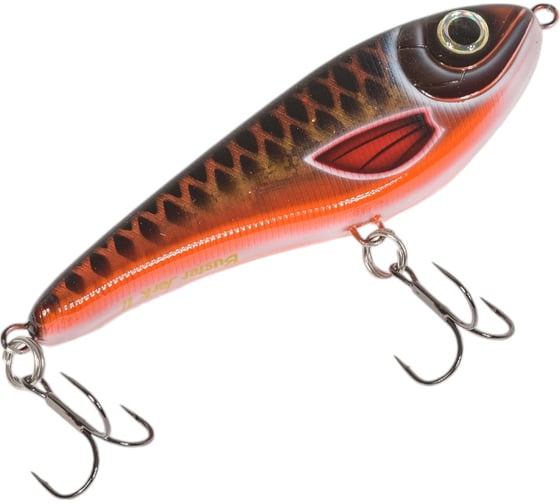 Воблер Strike Pro Джеркбейт Buster Jerk II Shallow Runner, цвет: C687G Seafart EG-049#C687G