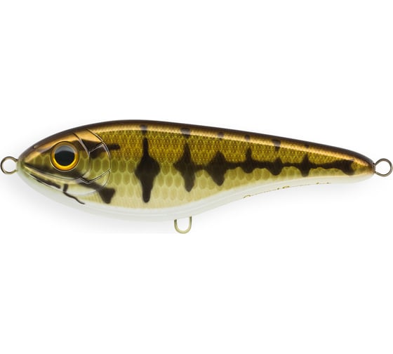 Воблер Strike Pro Джеркбейт Buster Jerk II Shallow Runner, цвет: C625F Mouth Bass EG-049#C625F