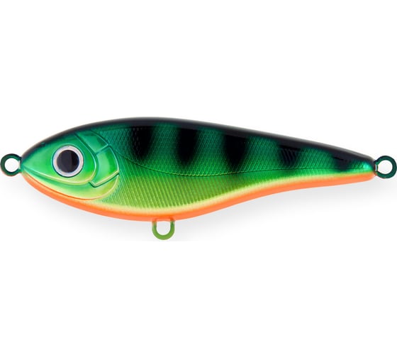 Воблер Strike Pro Джеркбейт Buster V, цвет: A45T Natural Perch EG-148#A45T