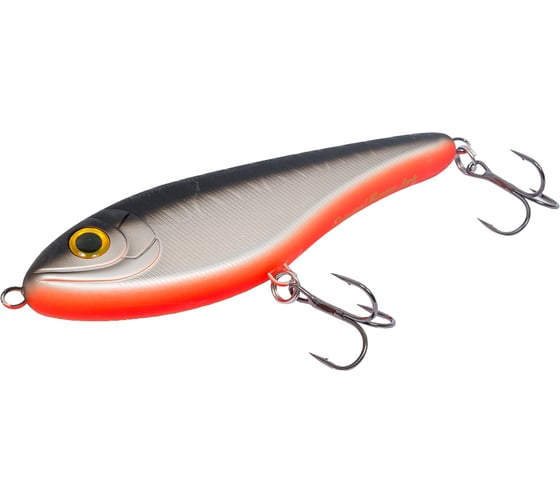 Воблер Strike Pro Джеркбейт Buster Jerk Sinking, цвет: CA06ES Grey Shadow EG-048#CA06ES