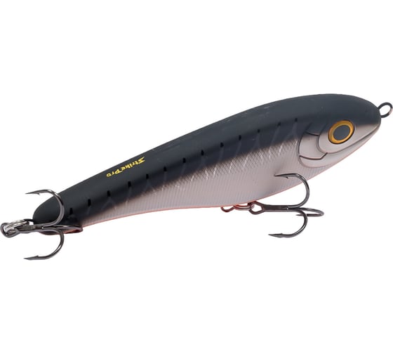 Воблер Strike Pro Джеркбейт Buster Jerk Sinking, цвет: CA06ES Grey Shadow EG-048#CA06ES