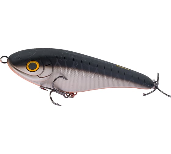 Воблер Strike Pro Джеркбейт Buster Jerk Sinking, цвет: CA06ES Grey Shadow EG-048#CA06ES
