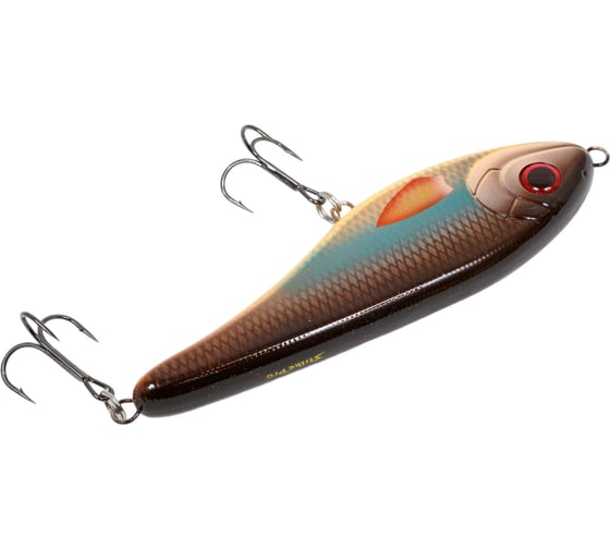 Воблер Strike Pro Джеркбейт Buster Jerk Sinking, цвет: C477F Peach Roach EG-048#C477F