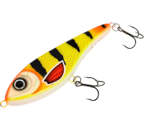 Воблер Strike Pro Джеркбейт Buster Jerk Sinking, цвет: C683F Disco Perch EG-048#C683F